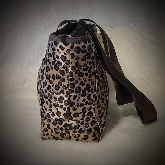 NWT BPI Creation Checkered Animal Print Bag - Picture 3 of 9